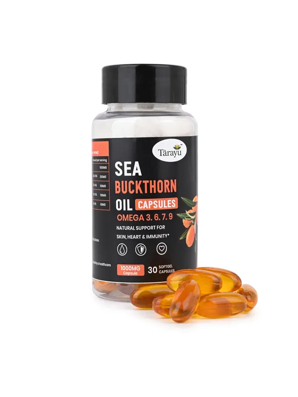 Sea Buckthorn Extract Capsules - Image 2