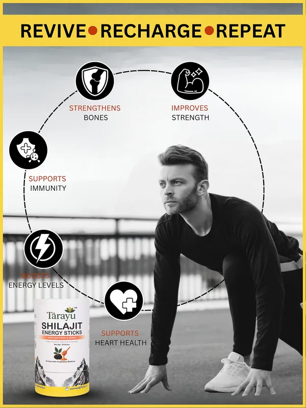 Shilajit Energy Stick With Honey & Saffron – Natural Energy & Wellness Booster - Image 4