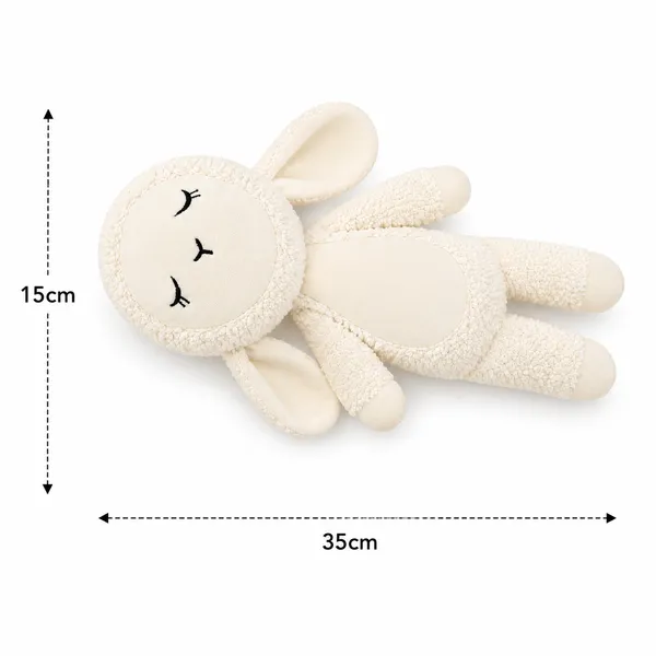 Cream Sherpa Lamb Plush Toy For Kids - Image 4