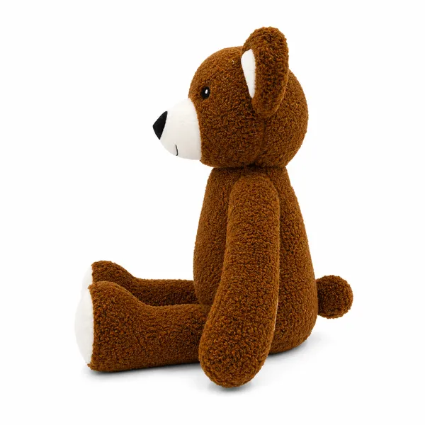 Brown Sherpa Teddy Bear Plush Toy For Kids - Image 3