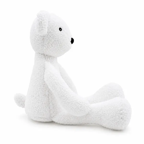 White Sherpa Teddy Bear Plush Toy For Kids - Image 4