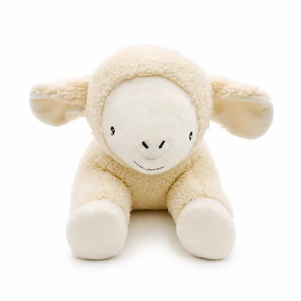 Cream Sherpa Lamb Plush Toy For Kids - Image 2