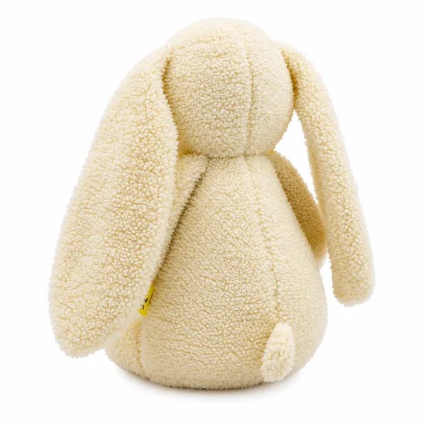 Cream Sherpa Bunny Plush Toy For Kids - Image 4